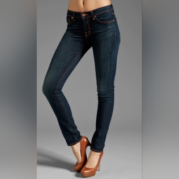 J Brand Denim - J Brand Stove Pipe Skinny Dark Vintage Jeans Women’s Size 27